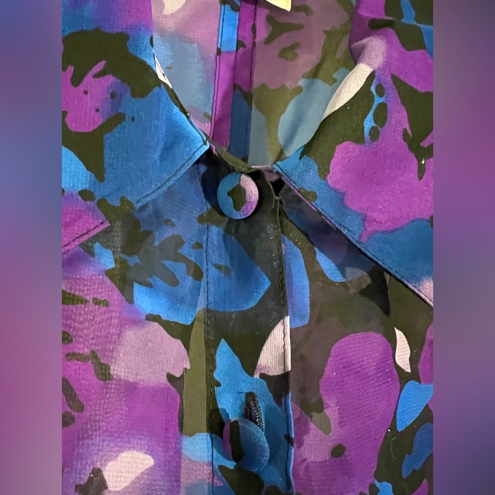 NWT  R & K Dress with sheer blouse size 18 $70 - Picture 8 of 12